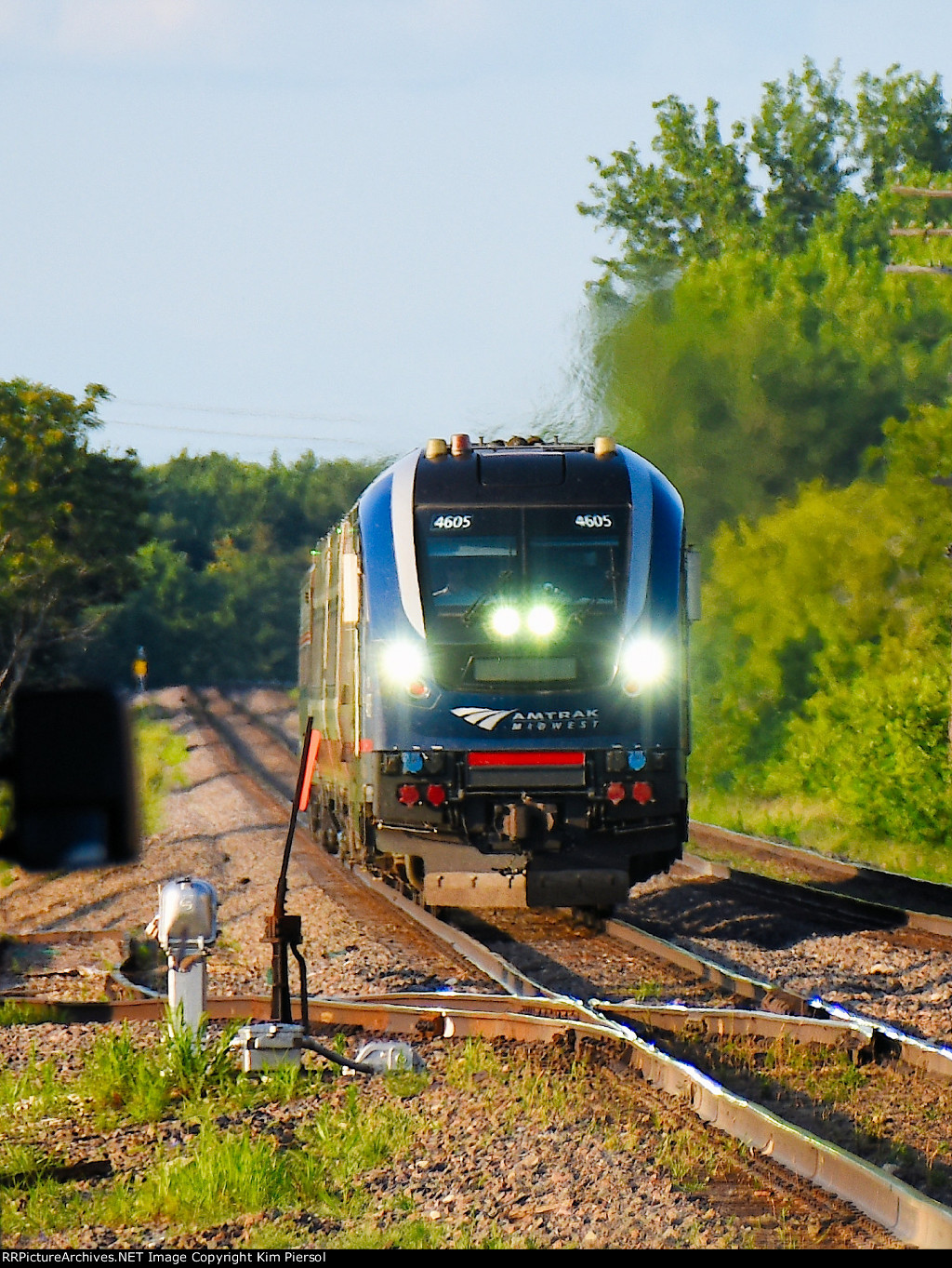 IDTX 4605 Amtrak Midwest Illinois Zephyr